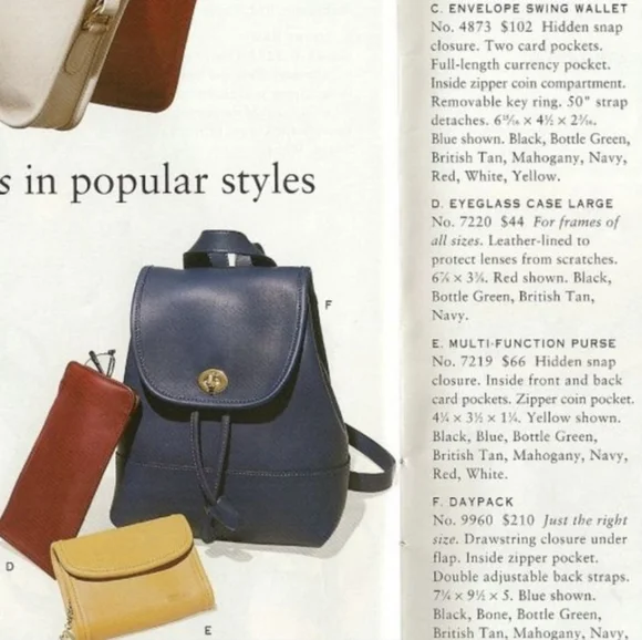 Vintage Coach Daypack - Picture 10 of 10